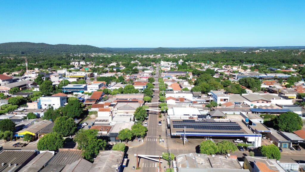 Rua Pilad Rebua em Bonito MS