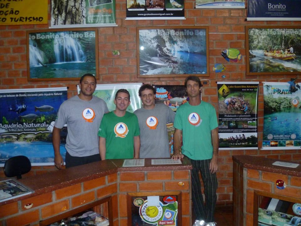 Antiga recepção do Bonito HI Hostel e Pousada em Bonito MS