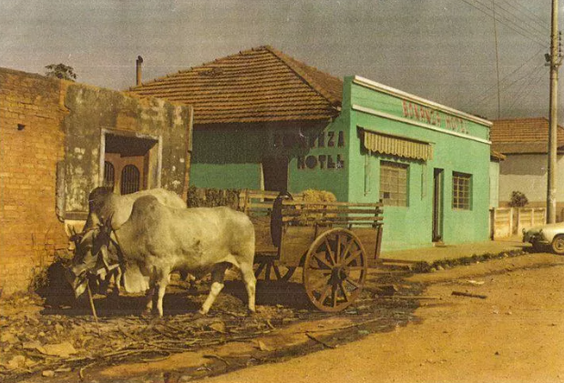 Fotografia antiga da cidade de Bonito, Mato Grosso do Sul