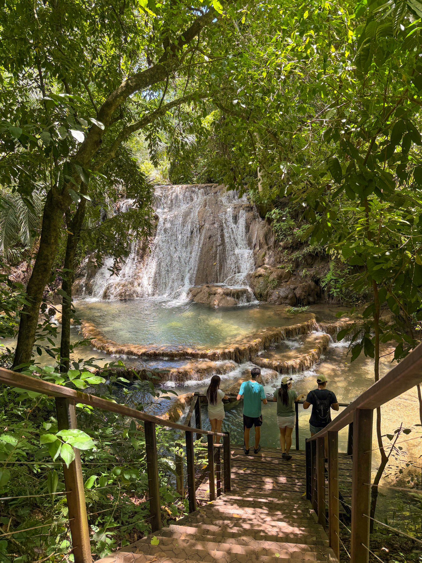 Visitantes na Boca da Onça